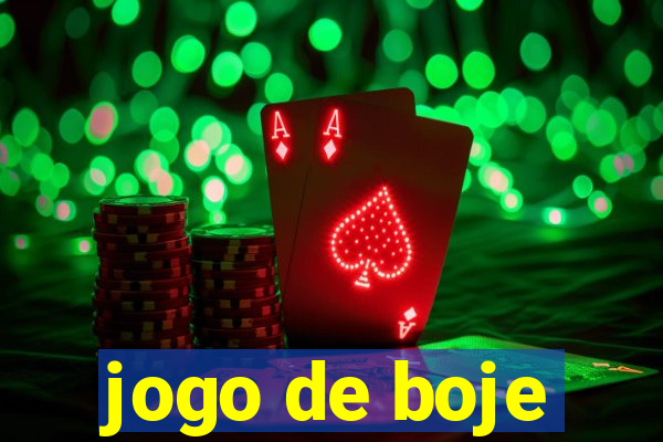 jogo de boje